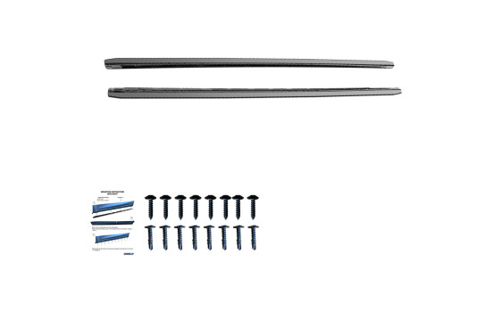 Bas de caisse unidirectionnels pour Audi A4 (B9) Berline/Avant Facelift 2019-2024 - Noir brillant, Image 9