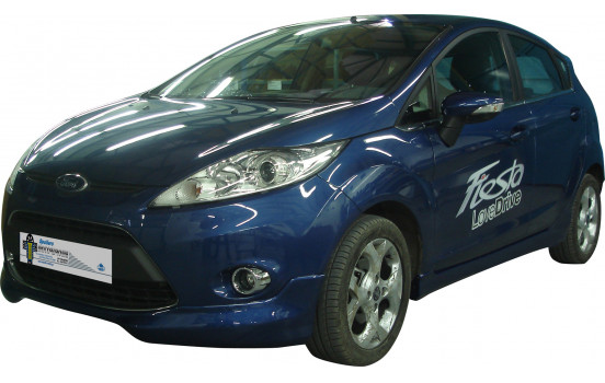 Becquet avant (Coins) Ford Fiesta VII 9 / 2008- (ABS)