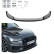 Becquet avant unidirectionnel Audi A6 S-Line/S6 C8 (Berline/Avant) 2018- - Version 3 - Noir brillant, Vignette 3