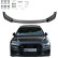 Becquet avant unidirectionnel pour Audi A6 S-Line/S6 C8 (Berline/Avant) 2018 - Version 2 - Noir brillant, Vignette 3