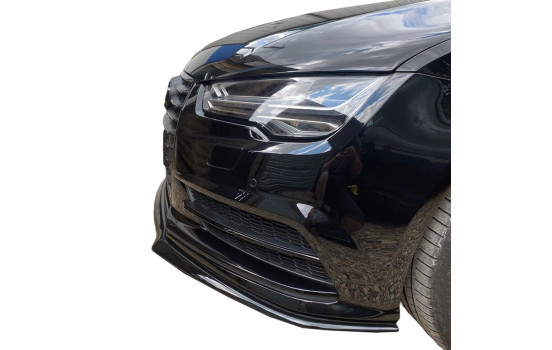 Becquet avant unidirectionnel pour Audi A7 S-Line/S7 C7 Facelift 2014-2017 - Noir brillant, Image 2