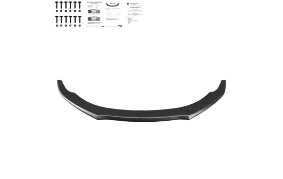 Becquet avant unidirectionnel pour Audi A7 S-Line/S7 C7 Facelift 2014-2017 - Noir brillant, Image 6