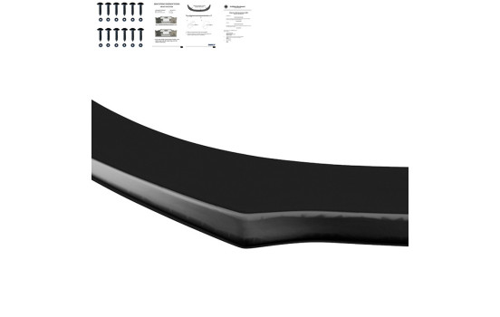 Becquet avant unidirectionnel pour Audi A7 S-Line/S7 C7 Facelift 2014-2017 - Noir brillant, Image 7