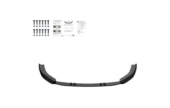 Becquet avant unidirectionnel pour Audi RS3 8V Berline/Sportback Facellift 2017-2020 - Version 3 - Noir brillant, Image 6