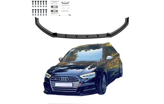 Becquet avant unidirectionnel pour Audi S3 Sportback 8V Facelift 2016-2020 - Version 2, Image 3
