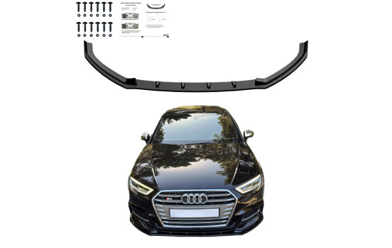 Becquet avant unidirectionnel pour Audi S3 Sportback 8V Facelift 2016-2020 - Version 2, Image 4