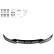 Becquet avant unidirectionnel pour BMW iX M-Pack i20 2021 - Noir brillant, Vignette 6