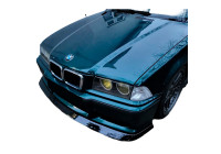 Becquet avant unidirectionnel pour BMW M3 E36 1991-2000 – Noir brillant