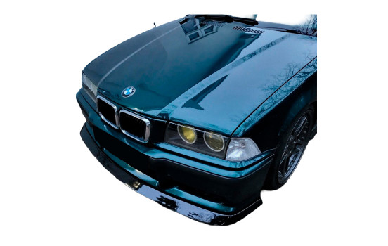 Becquet avant unidirectionnel pour BMW M3 E36 1991-2000 – Noir brillant
