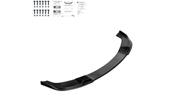 Becquet avant unidirectionnel pour BMW Série 5 E60/E61 M-Pack 2003-2010 - Noir brillant, Image 3