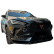 Becquet avant unidirectionnel pour Cupra Formentor 2020-2024 – Noir brillant