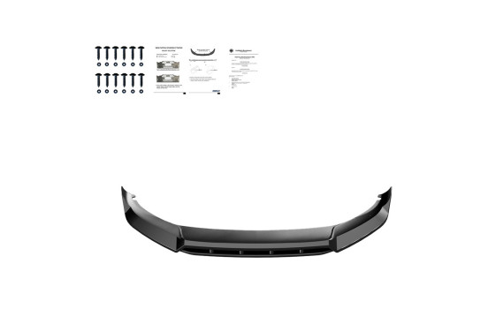 Becquet avant unidirectionnel pour Cupra Formentor 2020-2024 – Noir brillant, Image 6