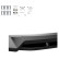 Becquet avant unidirectionnel pour Cupra Formentor 2020-2024 – Noir brillant, Vignette 7