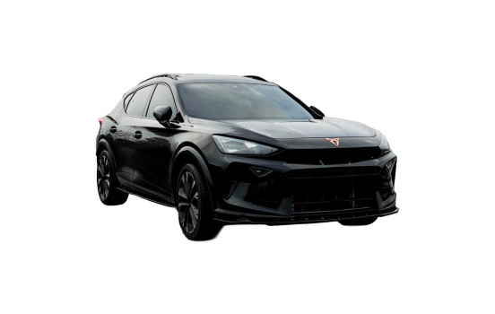 Becquet avant unidirectionnel pour Cupra Formentor restylé 2024 - Noir brillant