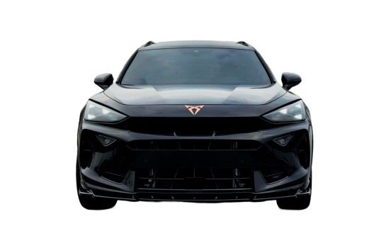 Becquet avant unidirectionnel pour Cupra Formentor restylé 2024 - Noir brillant, Image 2