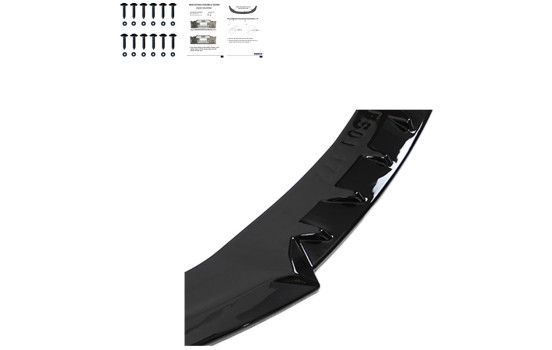 Becquet avant unidirectionnel pour Cupra Formentor restylé 2024 - Noir brillant, Image 7