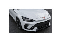 Becquet avant unidirectionnel pour Cupra Leon Facelift 2024 - Noir brillant