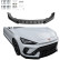 Becquet avant unidirectionnel pour Cupra Leon Facelift 2024 - Noir brillant, Vignette 3