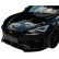 Becquet avant unidirectionnel pour Cupra Leon HB/ST 2020-2024 - Version 3 - Noir brillant