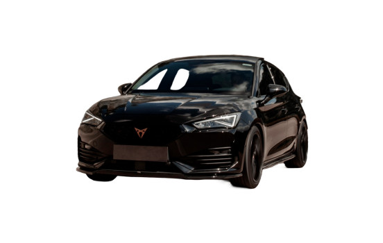 Becquet avant unidirectionnel pour Cupra Leon HB/ST 2020-2024 - Version 3 - Noir brillant, Image 2