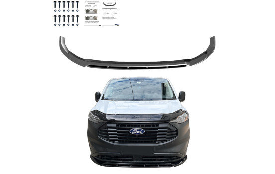 Becquet avant unidirectionnel pour Ford Transit Custom MK2 2023- - Version 2 - Noir brillant, Image 4