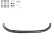 Becquet avant unidirectionnel pour Ford Transit Custom MK2 2023- - Version 2 - Noir brillant, Vignette 6