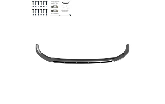 Becquet avant unidirectionnel pour Ford Transit Custom MK2 2023- - Version 2 - Noir brillant, Image 6