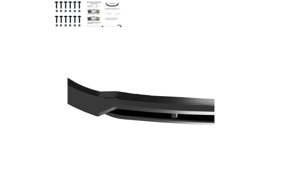 Becquet avant unidirectionnel pour Ford Transit Custom MK2 2023- - Version 2 - Noir brillant, Image 7