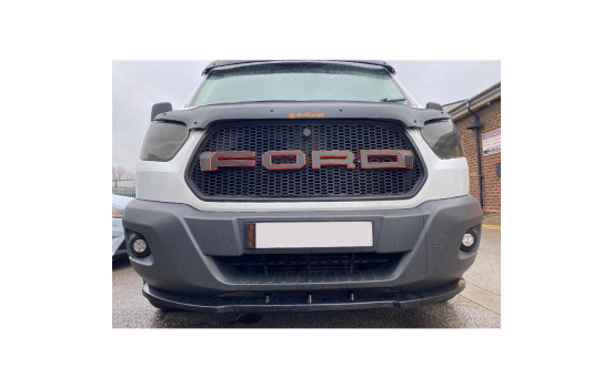 Becquet avant unidirectionnel pour Ford Transit MK8 2014-2019 – Noir brillant, Image 2