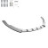 Becquet avant unidirectionnel pour Renault Clio MK6 2024- - Noir brillant, Vignette 5