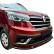 Becquet avant unidirectionnel pour Renault Trafic 2022 - Noir brillant