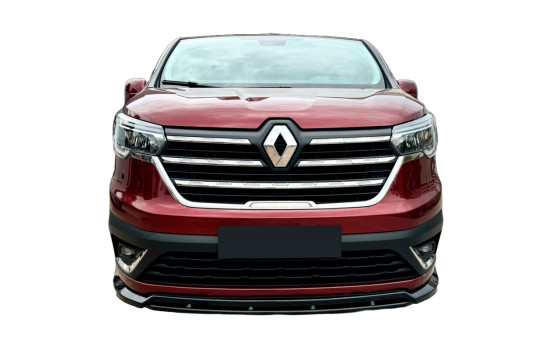 Becquet avant unidirectionnel pour Renault Trafic 2022 - Noir brillant, Image 2