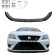 Becquet avant unidirectionnel pour Seat Leon (5F) HB/SC/ST FR/Cupra 2013-2016 - Version 2 - Noir brillant, Vignette 4
