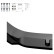 Becquet avant unidirectionnel pour Seat Leon (5F) HB/SC/ST FR/Cupra 2013-2016 - Version 2 - Noir brillant, Vignette 7
