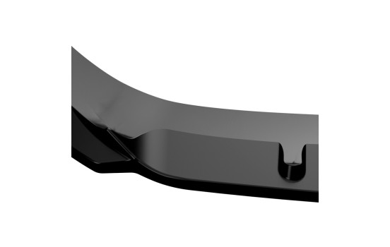 Becquet avant unidirectionnel pour Seat Leon (5F) HB/SC/ST FR/Cupra 2013-2016 - Version 2 - Noir brillant, Image 10