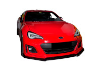 Becquet avant unidirectionnel pour Subaru BRZ MK1 2012-2017 – Noir brillant
