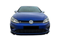 Becquet avant unidirectionnel pour Volkswagen Golf VII (7.5) HB/Variant R 2017-2020 - Version 3