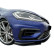Becquet avant unidirectionnel pour Volkswagen Golf VII (7.5) HB/Variant R 2017-2020 - Version 3, Vignette 2