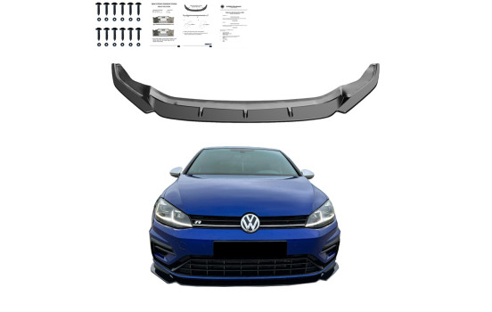 Becquet avant unidirectionnel pour Volkswagen Golf VII (7.5) HB/Variant R 2017-2020 - Version 3, Image 3