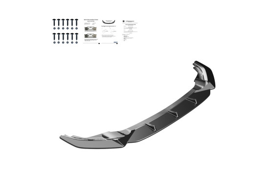 Becquet avant unidirectionnel pour Volkswagen Golf VII HB/Variant R/R Line 2013-2016 - Version 2, Image 6