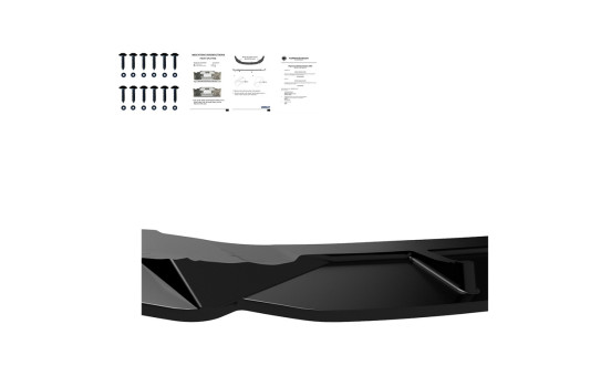 Becquet avant unidirectionnel pour Volkswagen Golf VII HB/Variant R/R Line 2013-2016 - Version 2, Image 7