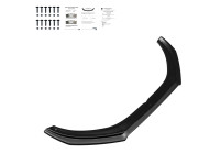 Becquet avant unidirectionnel pour Volvo V40 R-Design 2012-2019 – Noir brillant