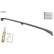 Becquet de toit pour Volkswagen Multivan T7 2021- (avec hayon) (PU), Vignette 9