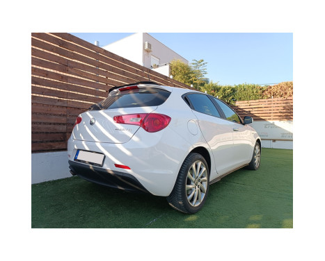 Becquet de toit (Spoiler Cap) sur mesure pour Alfa Romeo Giulietta 2010-2020 (ABS Noir brillant), Image 5