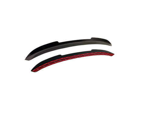 Becquet de toit (Spoiler Cap) sur mesure pour Alfa Romeo Giulietta 2010-2020 (ABS Noir brillant), Image 6