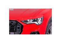 Becquets de phares adaptés pour Audi Q3 (F3) y compris Sportback 2019- (ABS)