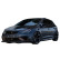 Ensemble de jupes latérales à usage unique pour Seat Leon (5F) HB/ST 2013-2020 - Version 2 - Noir brillant, Vignette 2