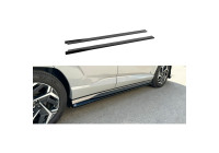 Ensemble de jupes latérales Motordrome pour Hyundai Kona II (SX2) N-Line 2023- (ABS noir brillant)