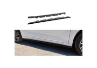 Ensemble de jupes latérales Motordrome pour Hyundai Kona mk1 Facelift 2020-2023 (ABS noir brillant)