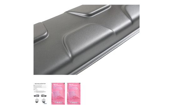 Ensemble de panneaux de porte à usage unique pour Dacia Duster I 2010-2017 (Off-Road) - Noir mat, Image 3